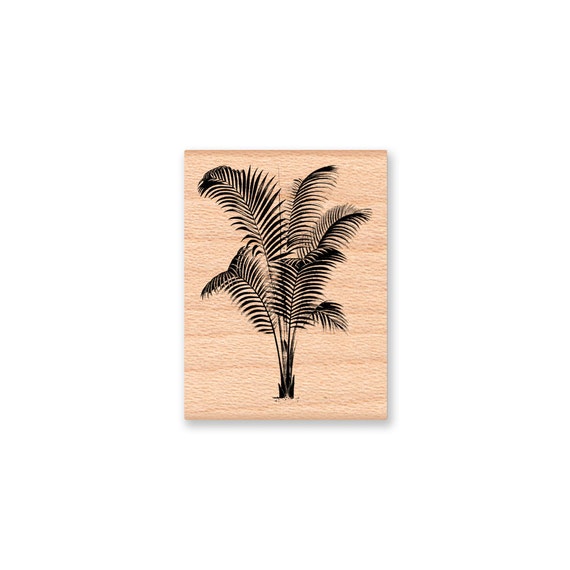 PALM TREE STAMP or Branch Branches Tropical Plant Fern Palms