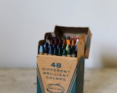 vintage crayola crayons