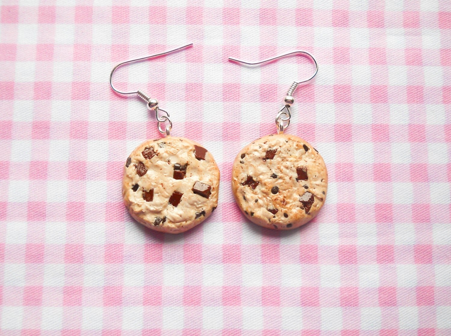 Chocolate Chip Cookie Earrings Cookie Earrings Food