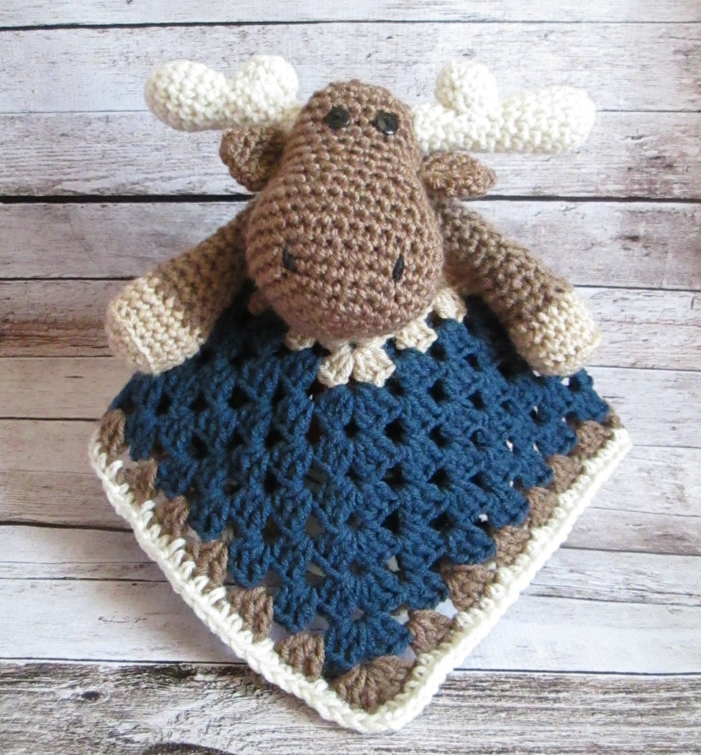 moose lovey blanket