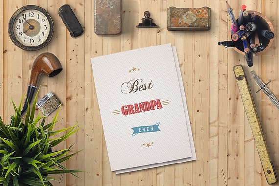 Download Items similar to Father's Day Card Grandpa Grandfather ...