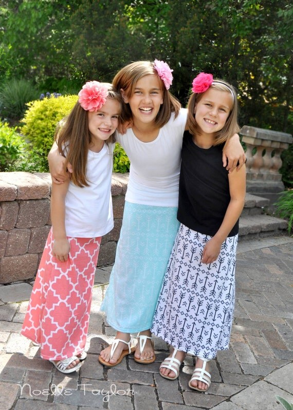 Girl Maxi Skirt Toddler Maxi Skirt Maxi skirt Maxi Skirt