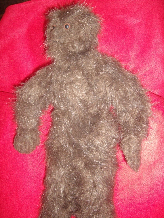 stuffed sasquatch