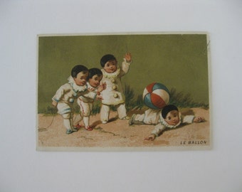 Victorian Trade Card - Le Ballon