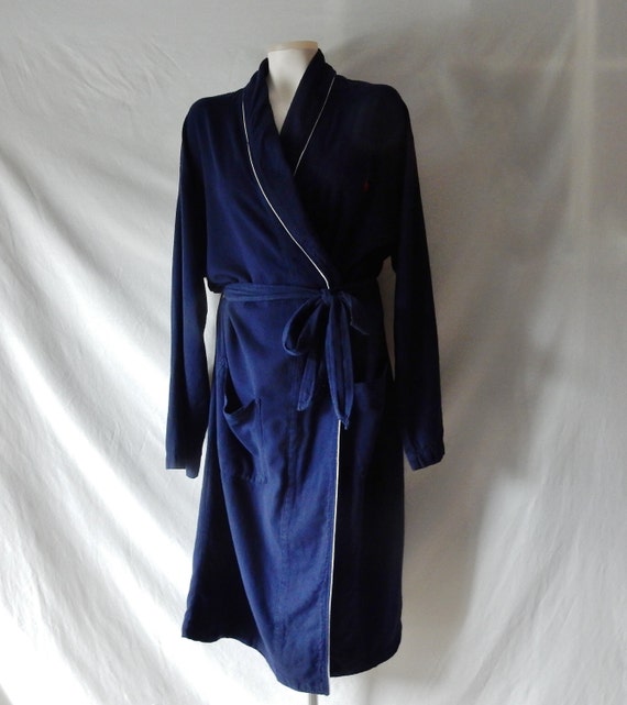 polo ralph lauren flannel robe
