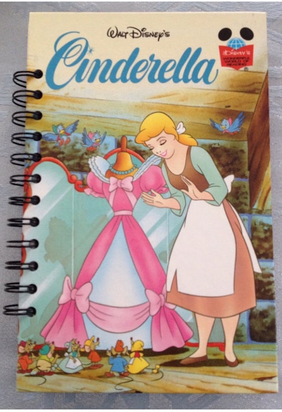Disney Cinderella Repurposed Storybook by MyHoard on Etsy