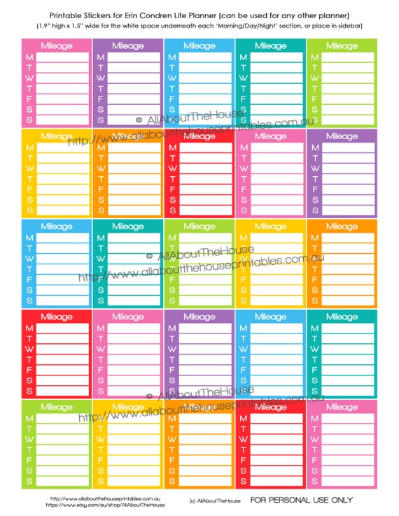 mileage planner