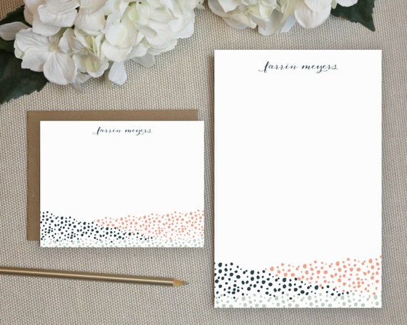 stationery hq reviews Personalized Personalized Stationery Set. Stationery Gift Notepad.