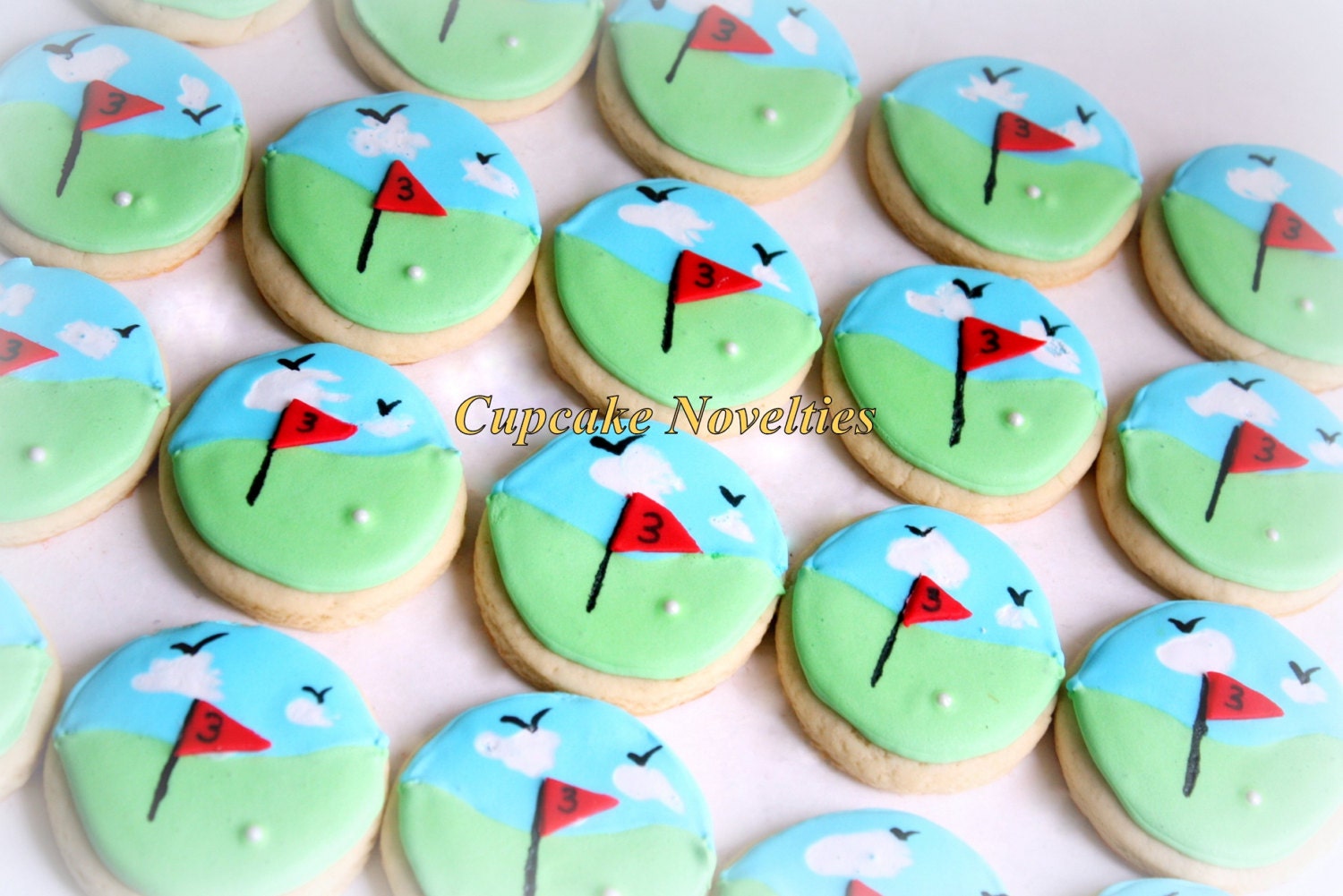 Golf Cookies Decorated Sugar Cookies Golf Birthday Party   Il Fullxfull.779480430 Jd2i 