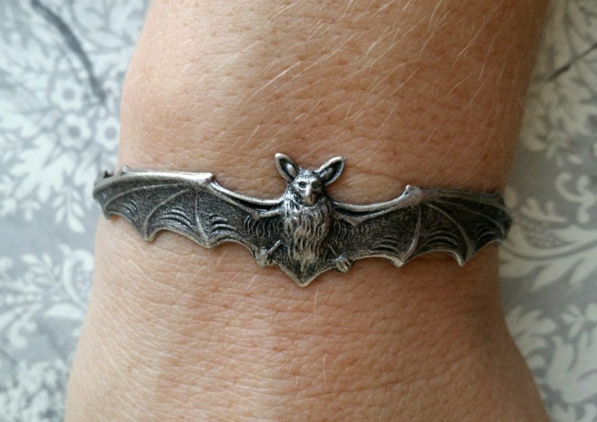 Bat Jewelry Bat Bracelet Gothic Jewelry Gothic Bracelet.