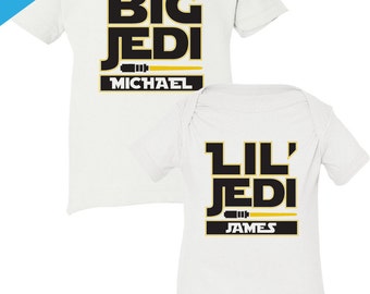 Star Wars Shirt for Kids, Star Wars Big Brother Little Brother Shirt, Jedi Shirt for Brothers, Star Wars Shirt, Matching Brother Shirts