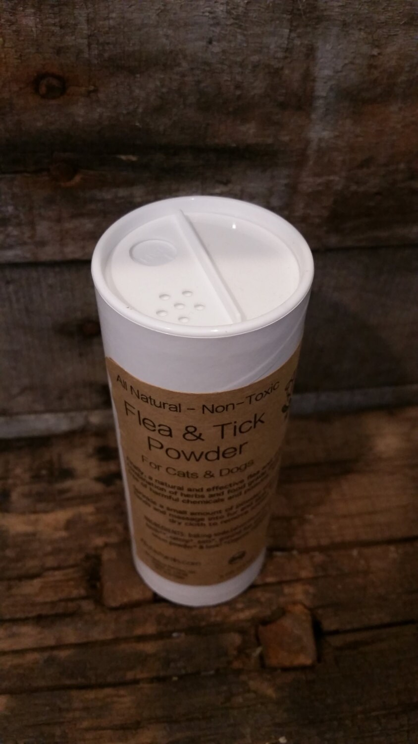 Herbal Flea and Tick Powder // All Natural NonToxic // For