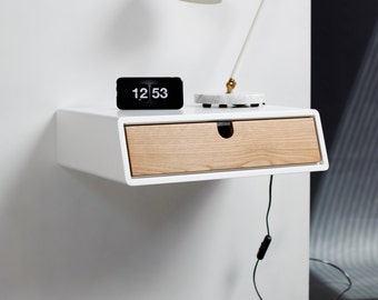 floating nightstand on Etsy, a global handmade and vintage ...