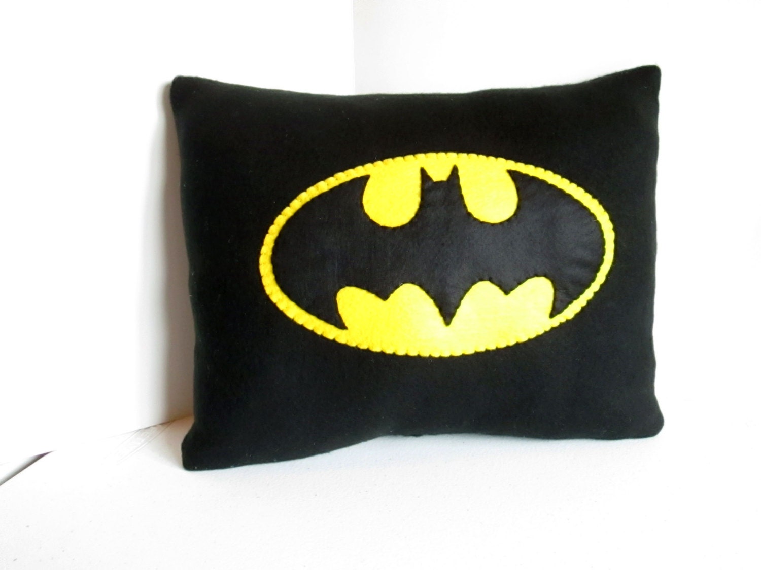 Personalized Batman Pillow Batman Pillow Batman By Fabrocreations