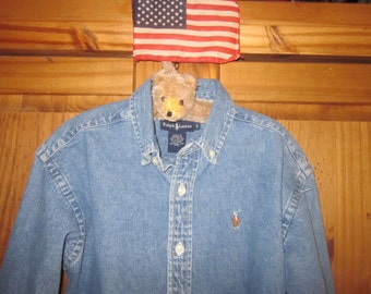 Ralph Lauren Polo Shirt Denim Boy's