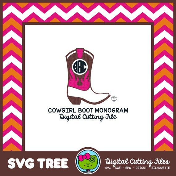 Download Southern Girl SVG Cowgirl SVG Monogram SVG Boot svg by SVGTREE