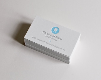 150 Dental Letterpress Business Cards