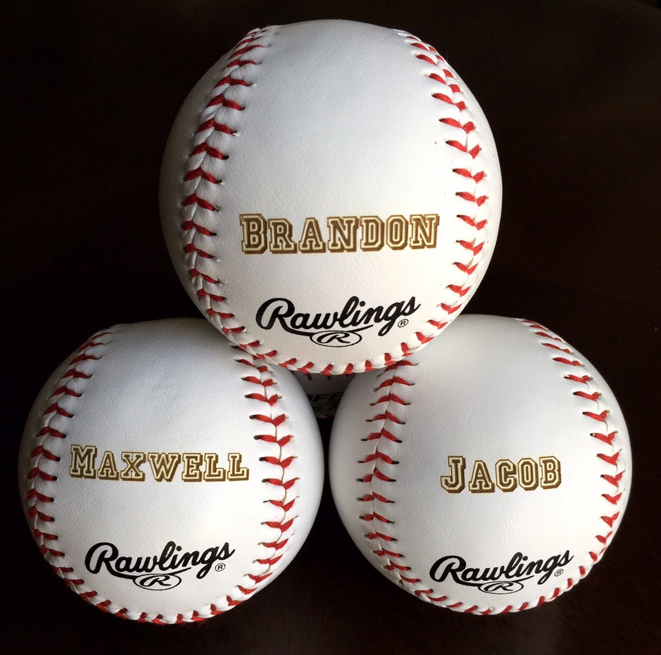 Personalized Custom Engraved Baseball Groomsman Best Man