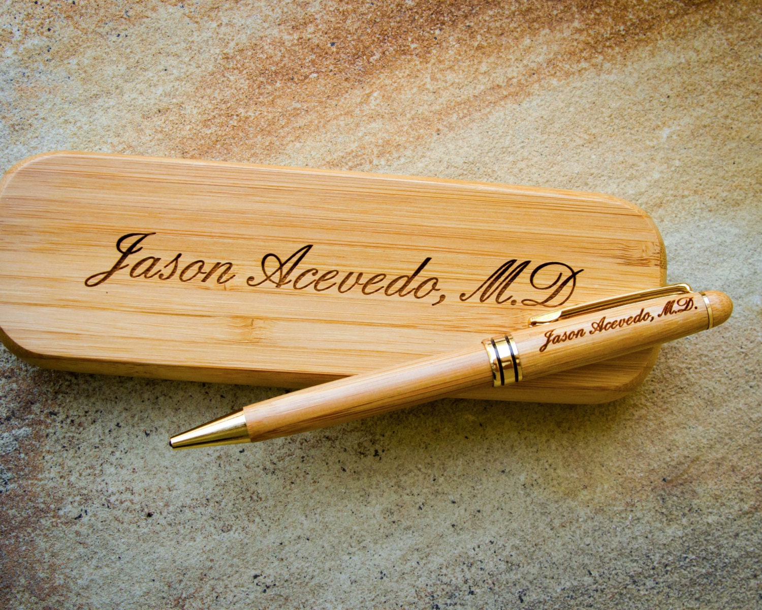 Personalized Pen Case Custom Pen Set Custom Engraved Pen