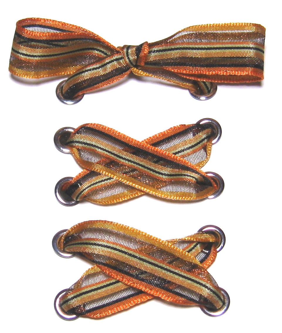 orange and black shoe laces