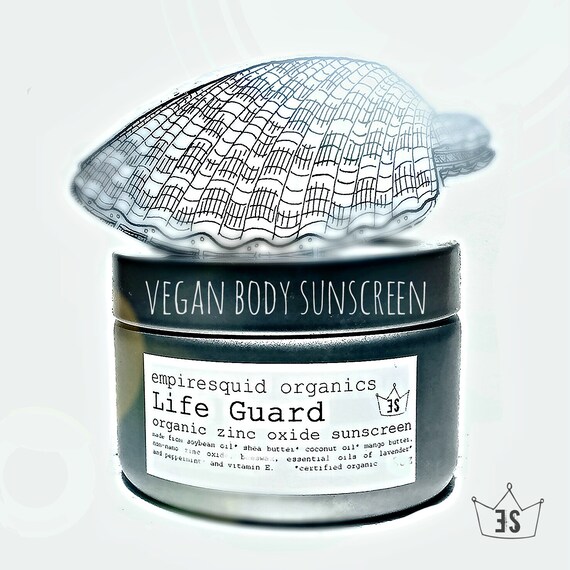 Vegan Sunscreen with Zinc Oxide and Candelilla Wax by EmpireSquid