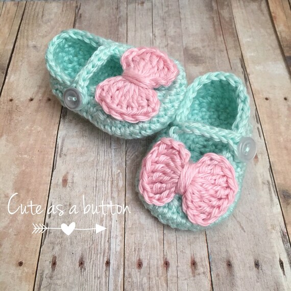 Baby girl crochet maryjanes baby crochet flats baby crochet