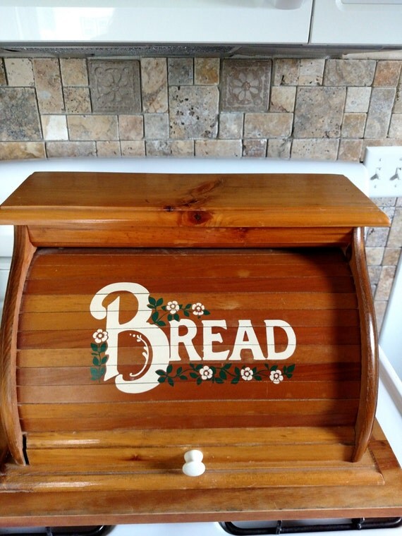 Vintage bread box