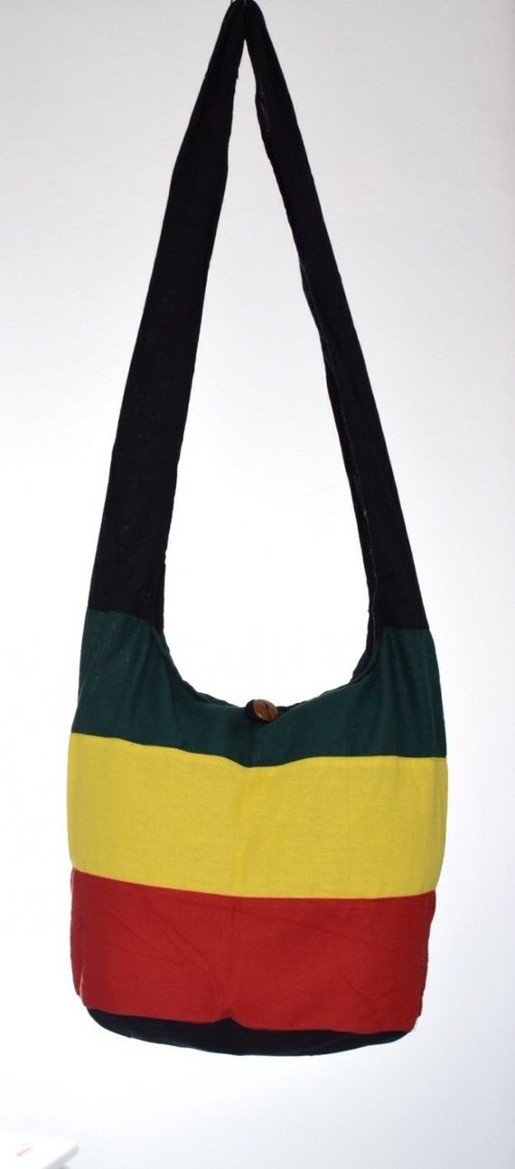 Rasta bag Reggae bag Rastafarian bag by Thebiggoldenbuddha