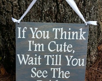 Ring Bearer Signs/ Ringbearer Sign/Flower Girl Signs/Wedding Entrance/Wedding Ceremony Prop/Wedding Sign/Rustic Wedding/Country Wedding