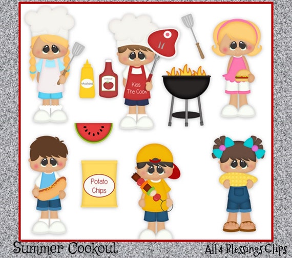 family cookout clipart - photo #44