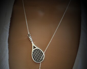 Lariat Tennis Necklace, Tennis Jewelry, Tennis Gifts