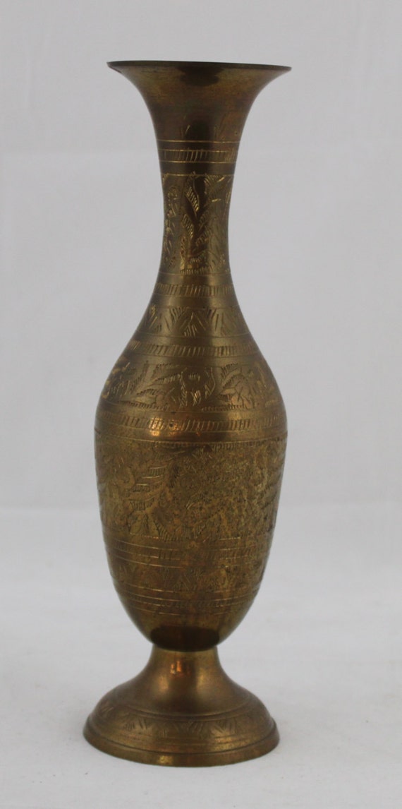 Vintage Turkish Brass Vase