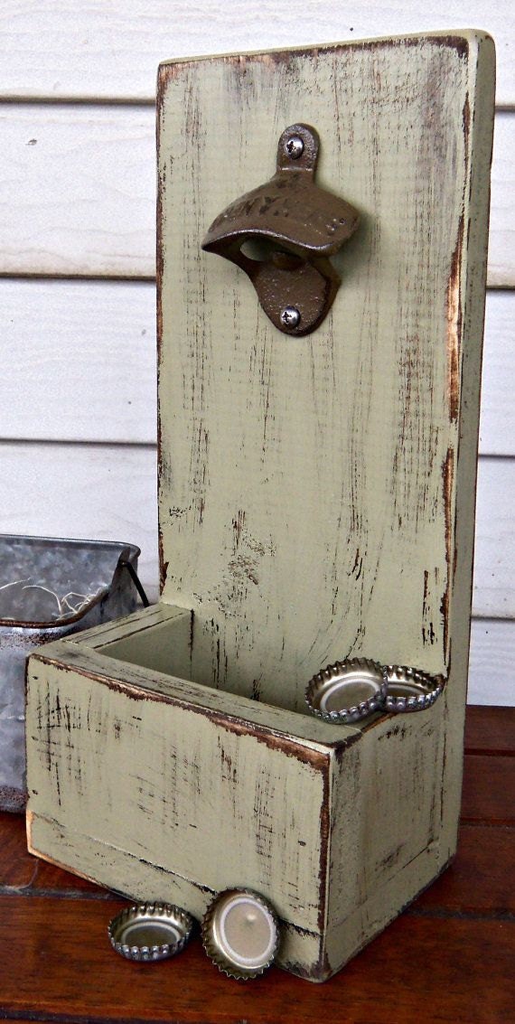 Bottle Cap Catcher by MagnoliaHomeBoutique on Etsy