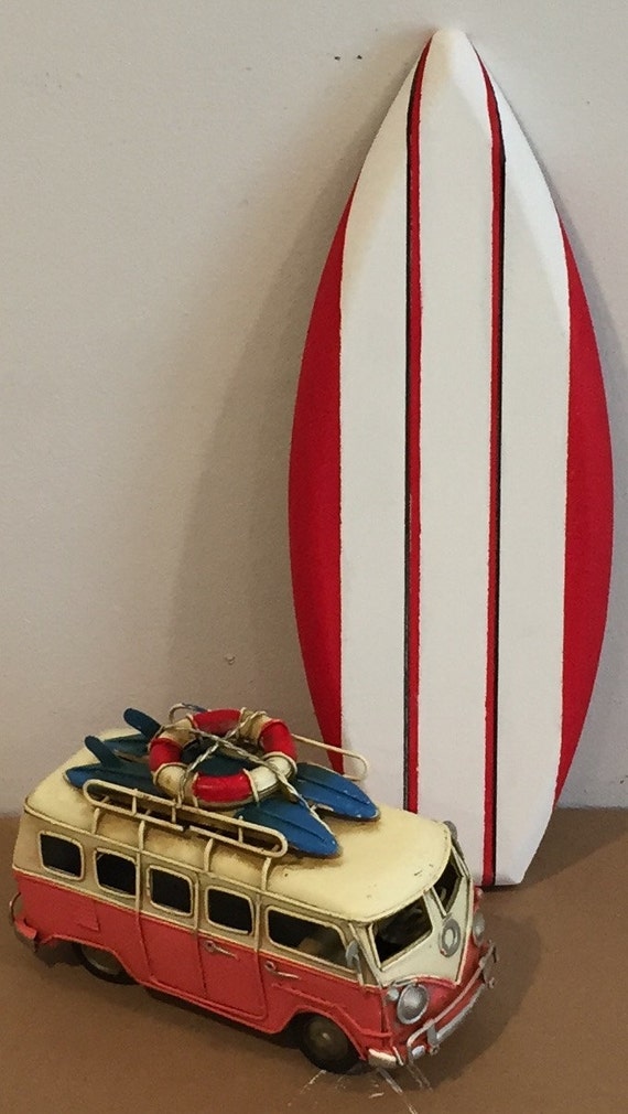 Items similar to 2ft Surfboard beach themed table party centerpiece