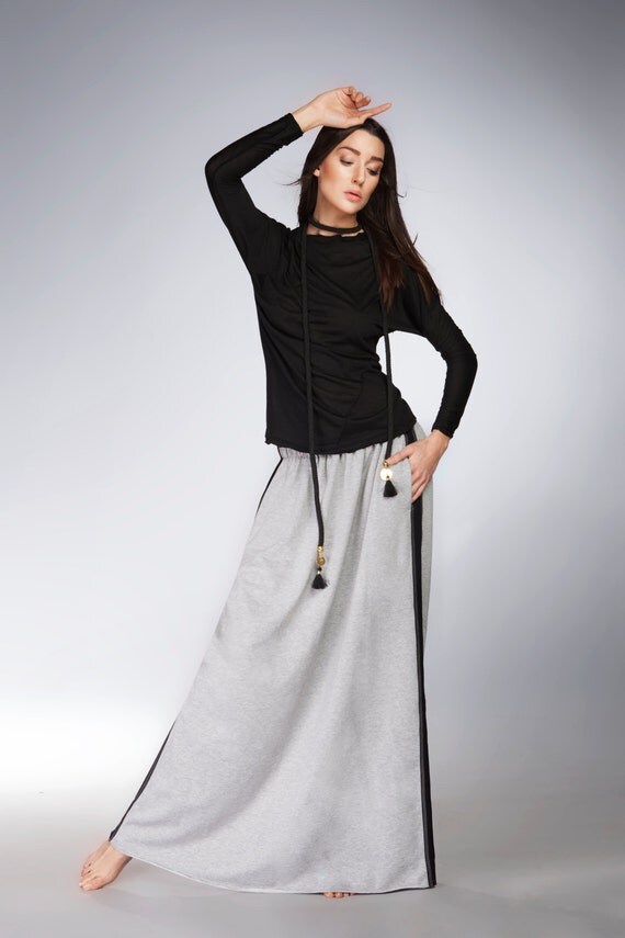 Items similar to Alinamalina Maxi Skirt XXL Yoga Skirt Casual Extra
