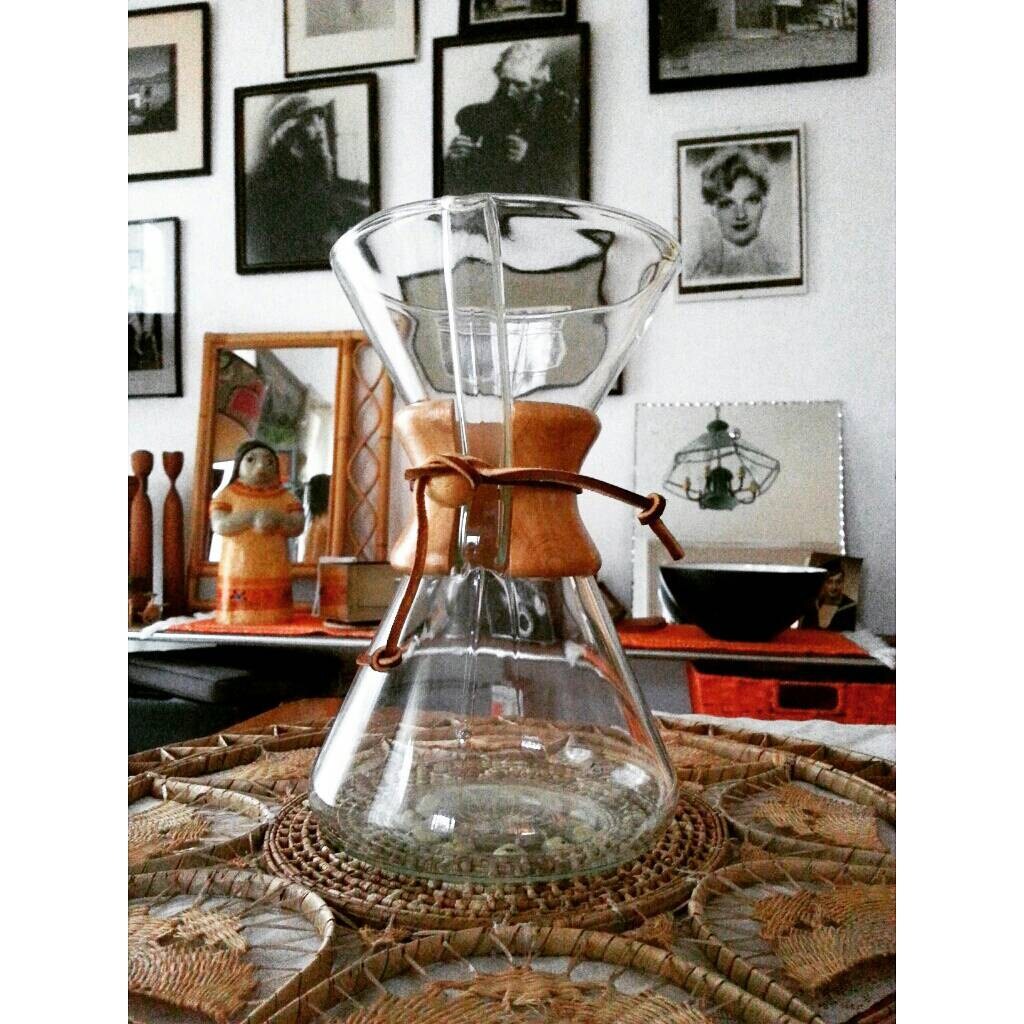 original vintage chemex coffee maker made in by PropsandPieces