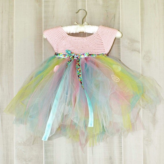 Items similar to Easter Dress Pastel Princess Dress READY TO SHIP