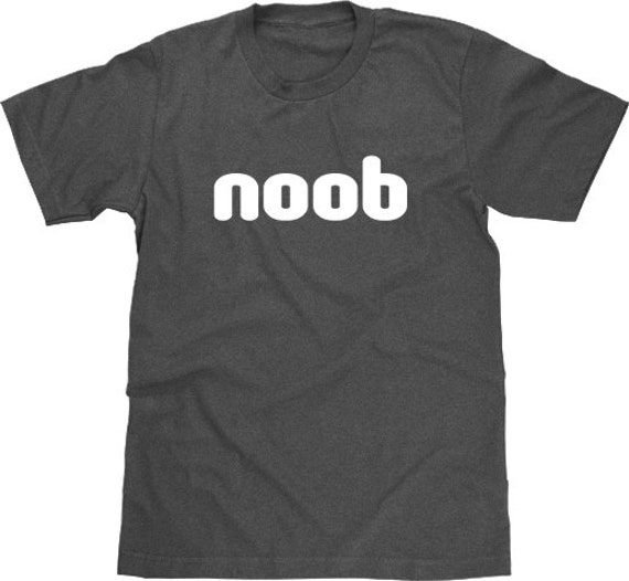 t shirt noob