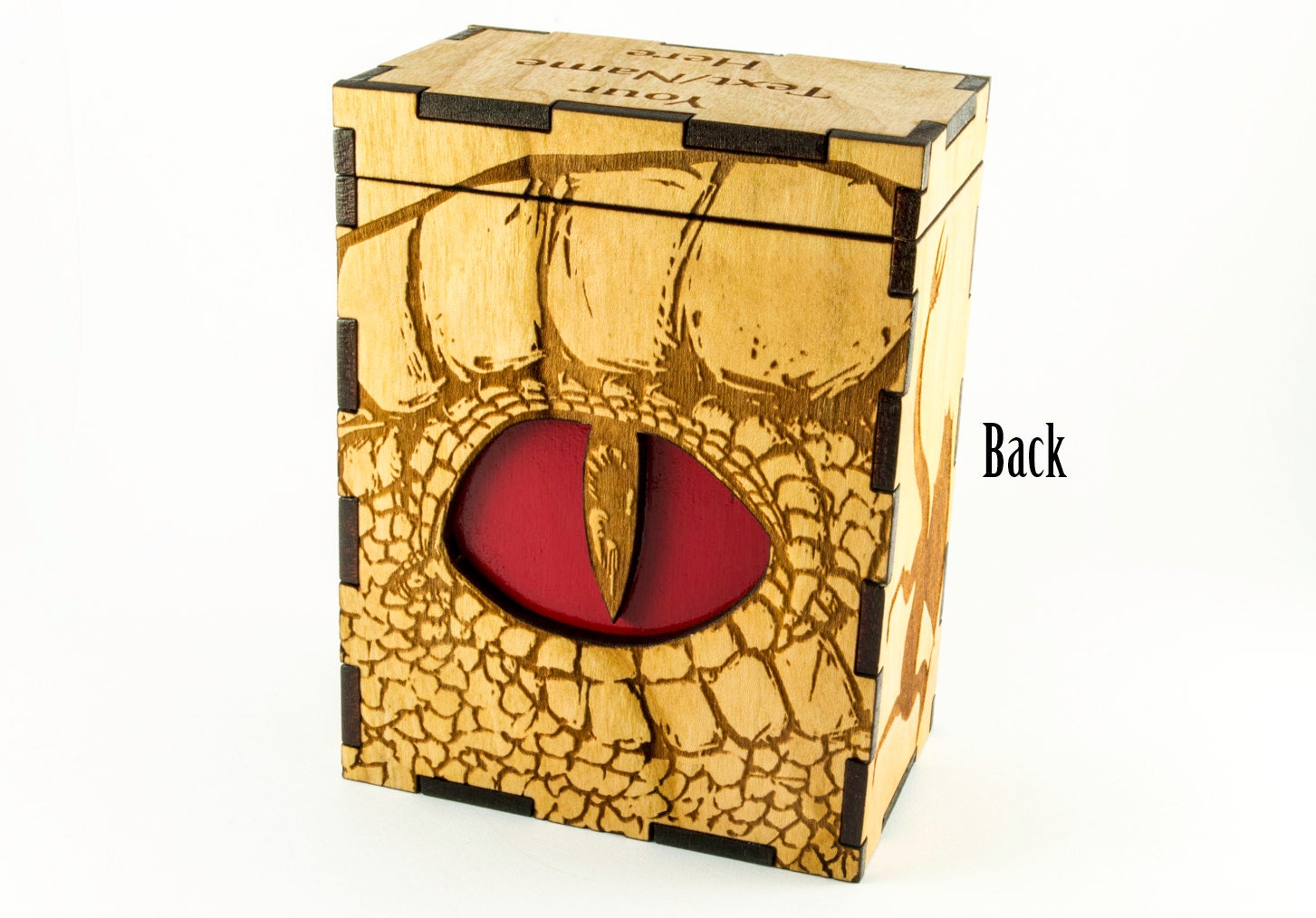 Fantasy Dragon Card Deck Box Magic the Gathering Deck Box or