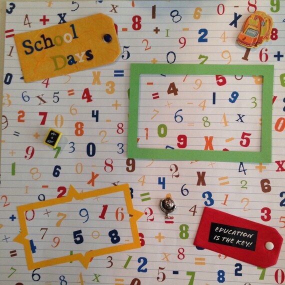 Scrapbooking:School Days