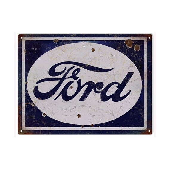 Ford service station sign #10