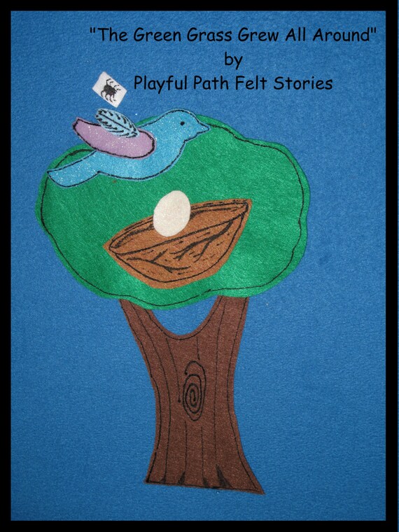 The Green Grass Grew All Around Felt Board Story ECE