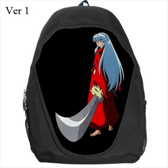 Inuyasha Backpack Anime Manga Kagome College Bag by HitoriDesign