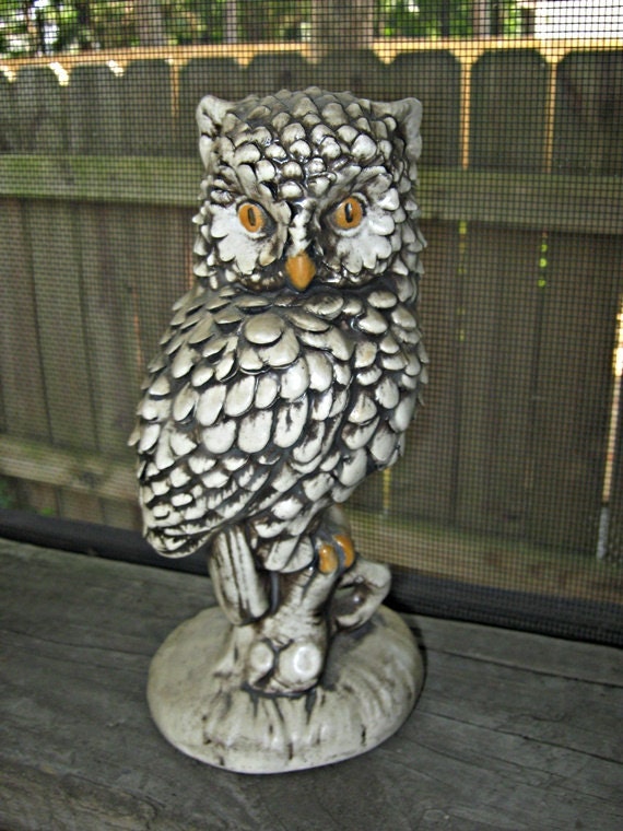 ivory owl figurine