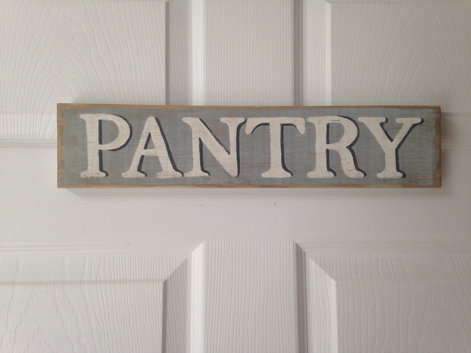 Pantry SignCustomized Rustic Hand Painted by ItzyBitzyDezign