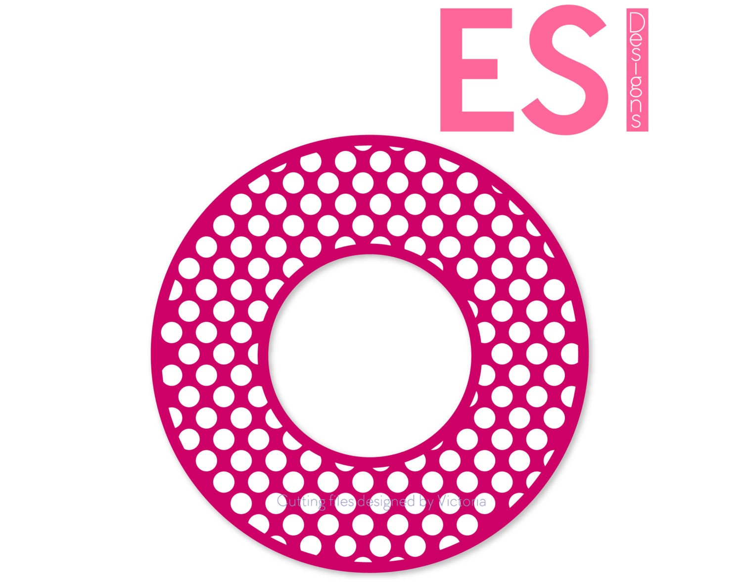 Download Circle monogram frame SVG DXF and EPS by ESIdesignsdigital ...