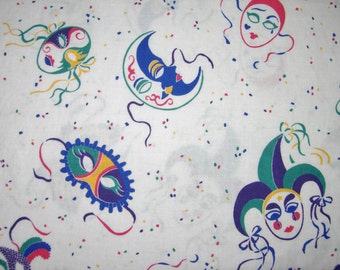 mardi gras cotton fabric