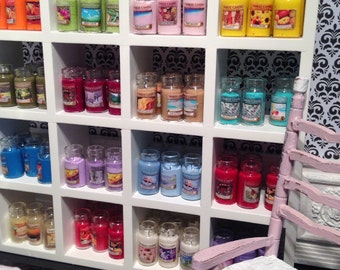 1:12 Scale Hand Crafted Miniature Dollhouse Jar Candle (30 colors to choose from)
