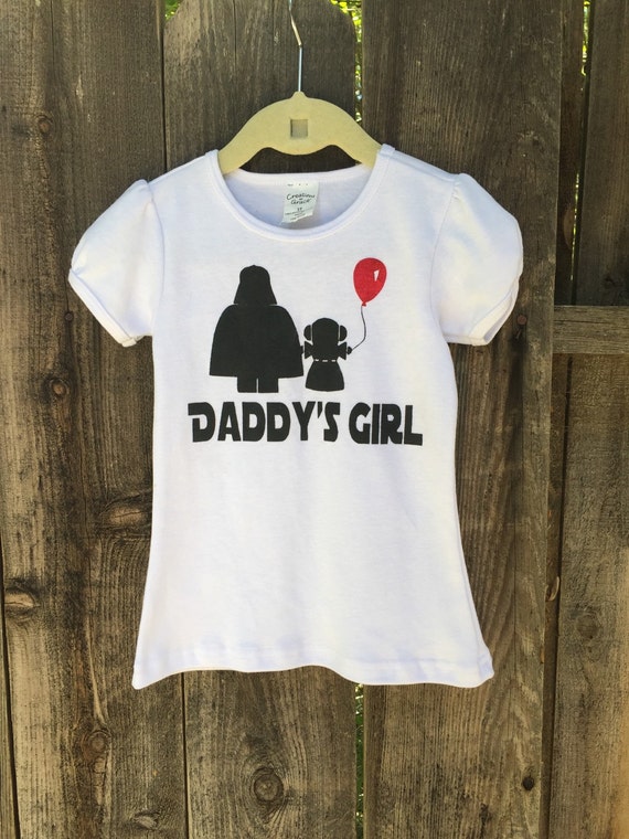 Star wars t shirt daddys little girl