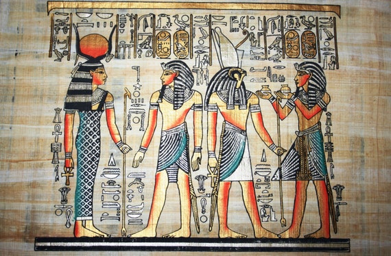 Ancient Egyptian Papyrus Paper